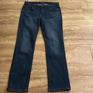 Chaps Women’s Madden Straight Leg Dark Wash Denim Jeans Size 6